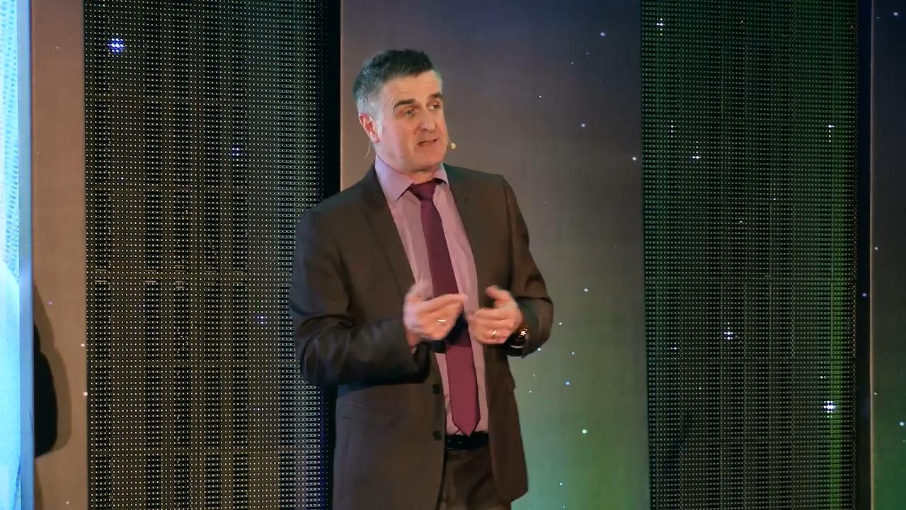 Martin Donnelly speaking at Call Credit event